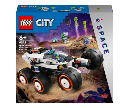 Klocki LEGO® LEGO City 60431 Kosmiczny łazik i badanie życia w kosmosie